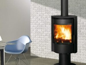 Poele a bois fonte flamme LANAO