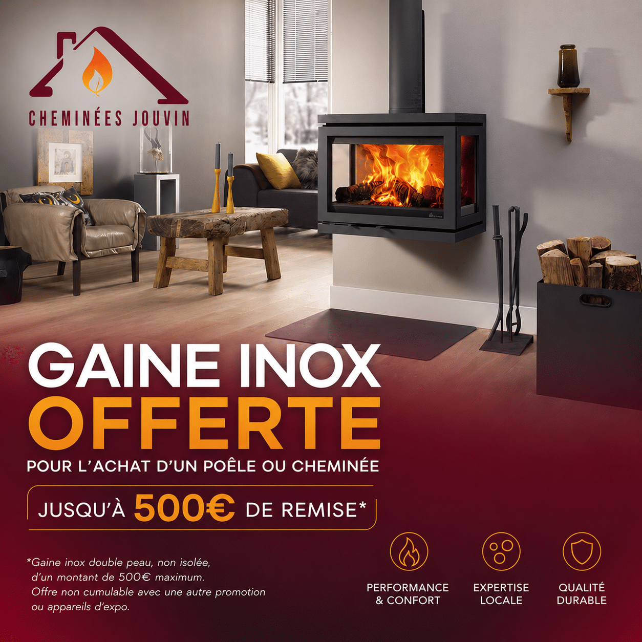 Gaine Inox offerte