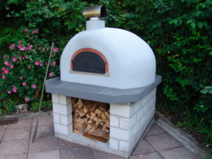 Réalisation avec four à pizzas Le Grand Flamme